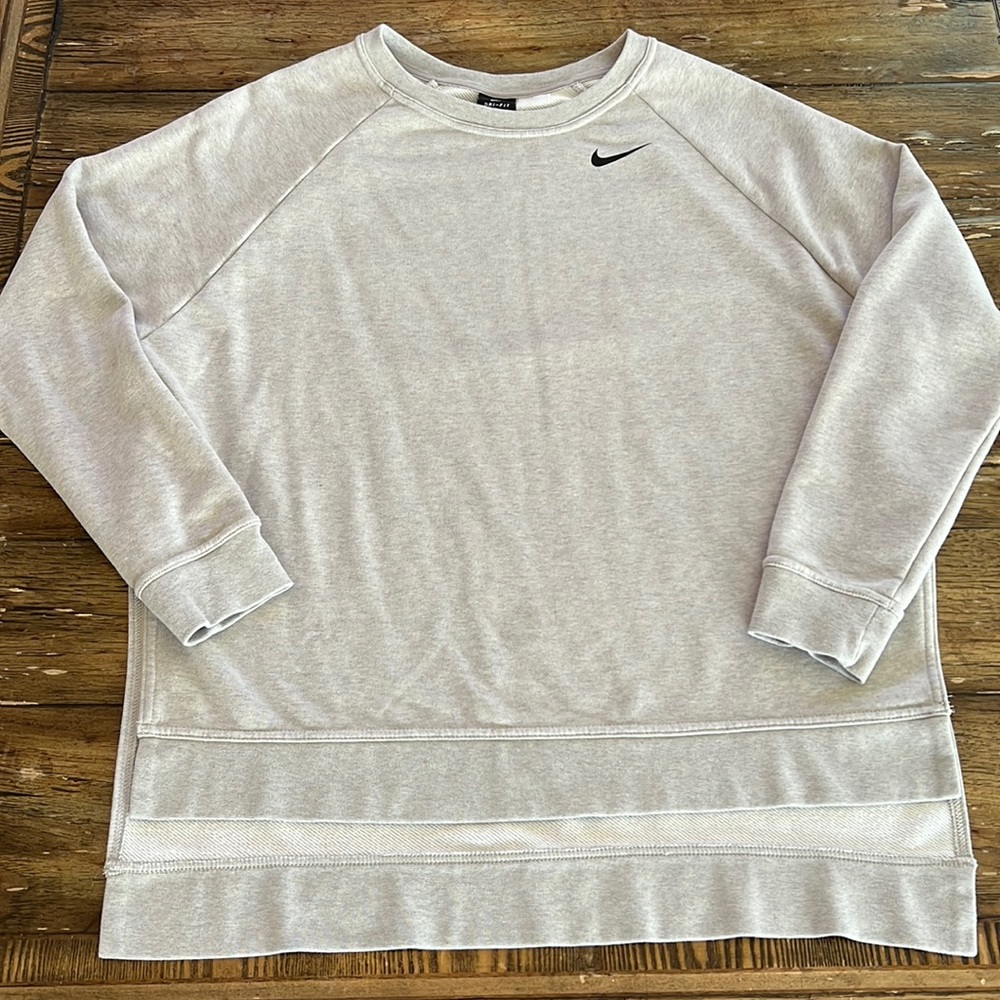 Nike Taupe Crewneck Sweatshirt